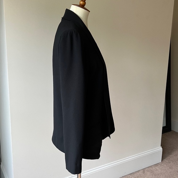 Willow & Clay Slouchy DeConstructed Black Jacket/Blazer Size Small - Picture 3 of 13